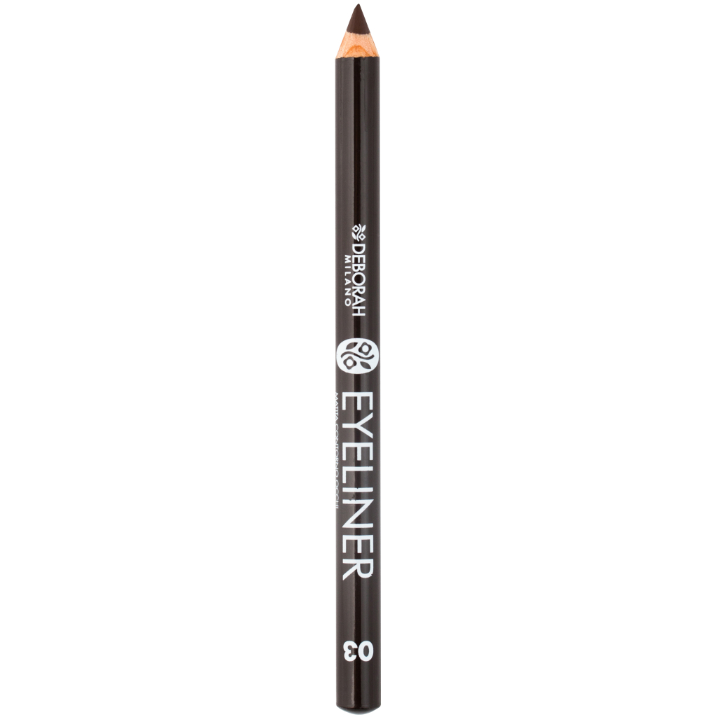 Олівець для очей Deborah Eyeliner Pencil 03 - Brown (8009518175967) - зображення 1