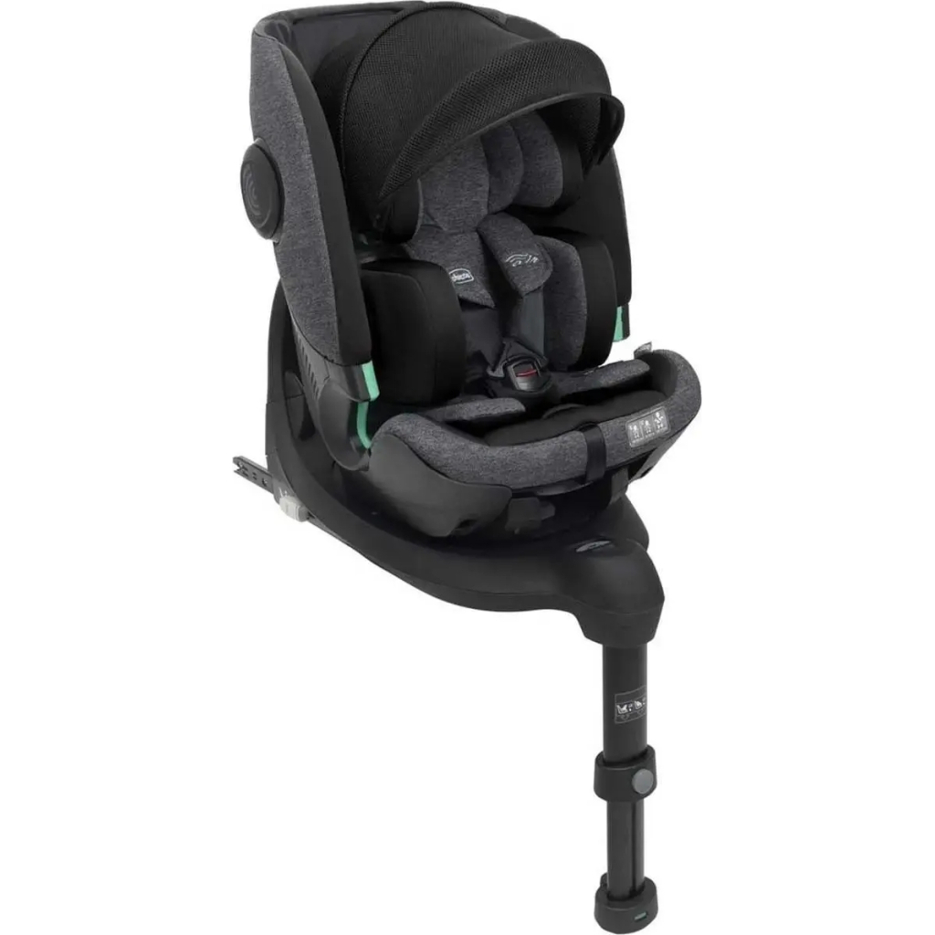 Автокрісло Chicco Bi-Seat Air i-Size з базою Чорне (87050.72) - зображення 2