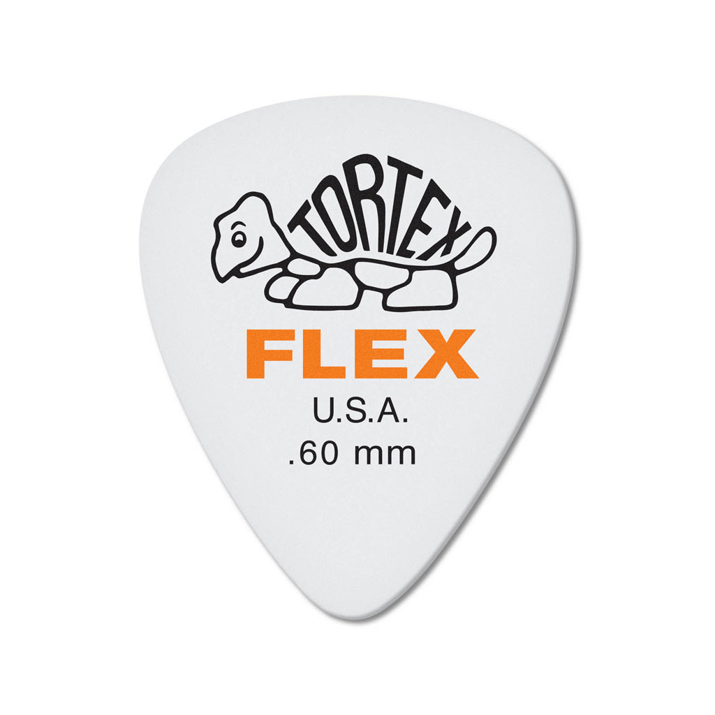 Медіатор Jim Dunlop Tortex Flex Standard Pick .60mm 12 шт. (428P.60) - зображення 1