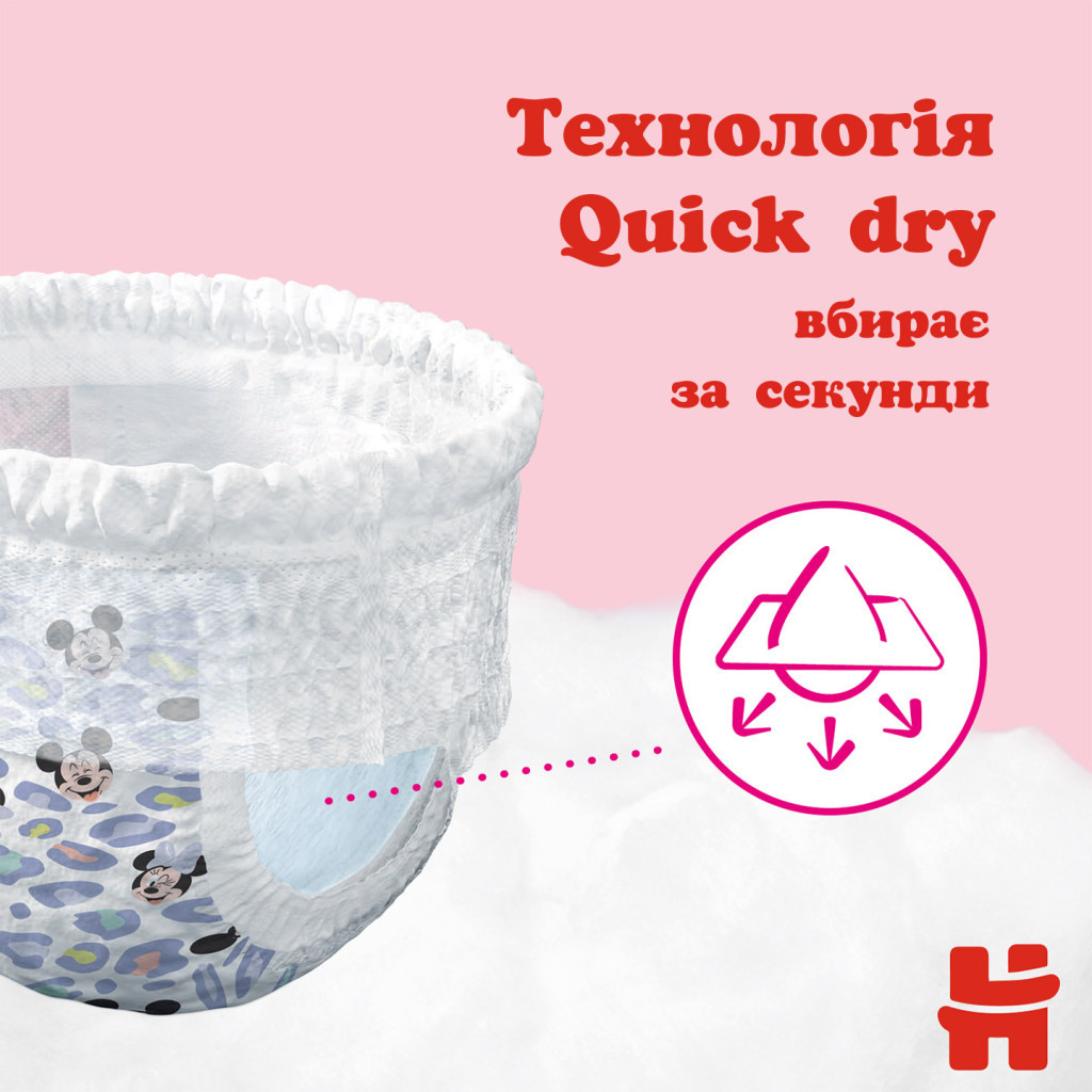 Підгузки Huggies Pants 6 (15-25 кг) для дівчаток 96 шт (5029054237472) - зображення 11