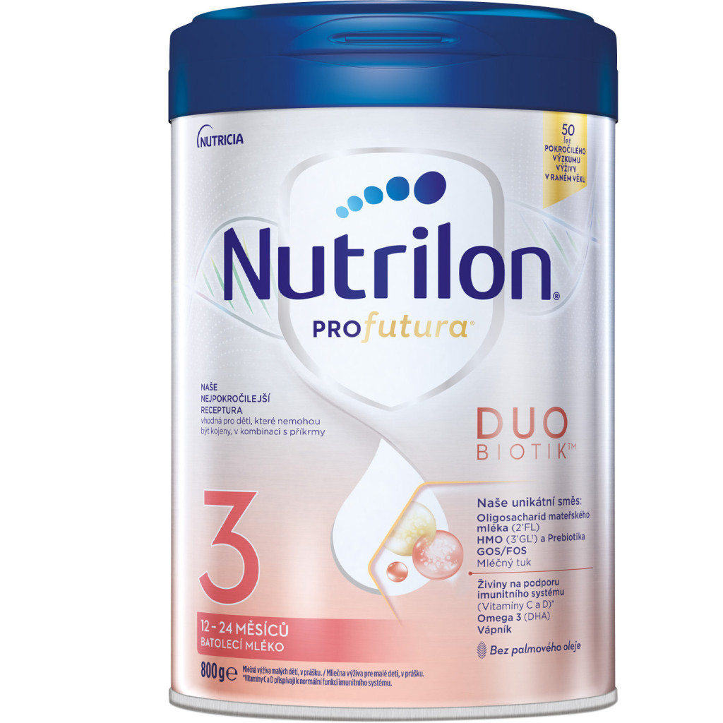 Дитяча суміш Nutrilon Profutura 3 для дітей від 12 до 24 місяців 800 г (8718117612109) - изображение 1