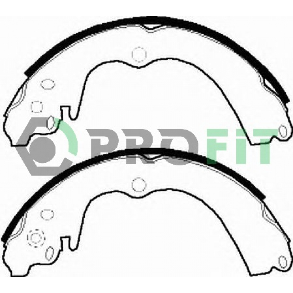 Гальмівні колодки Profit 5001-0339 - зображення 1