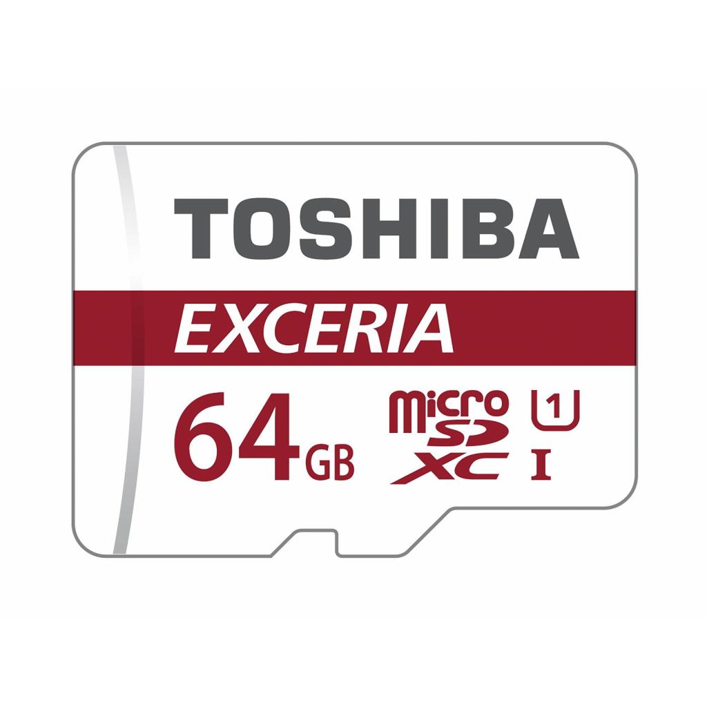 Карта пам'яті Toshiba 64GB microSDXC class 10 UHS-I (THN-M301R0640EA) - зображення 2