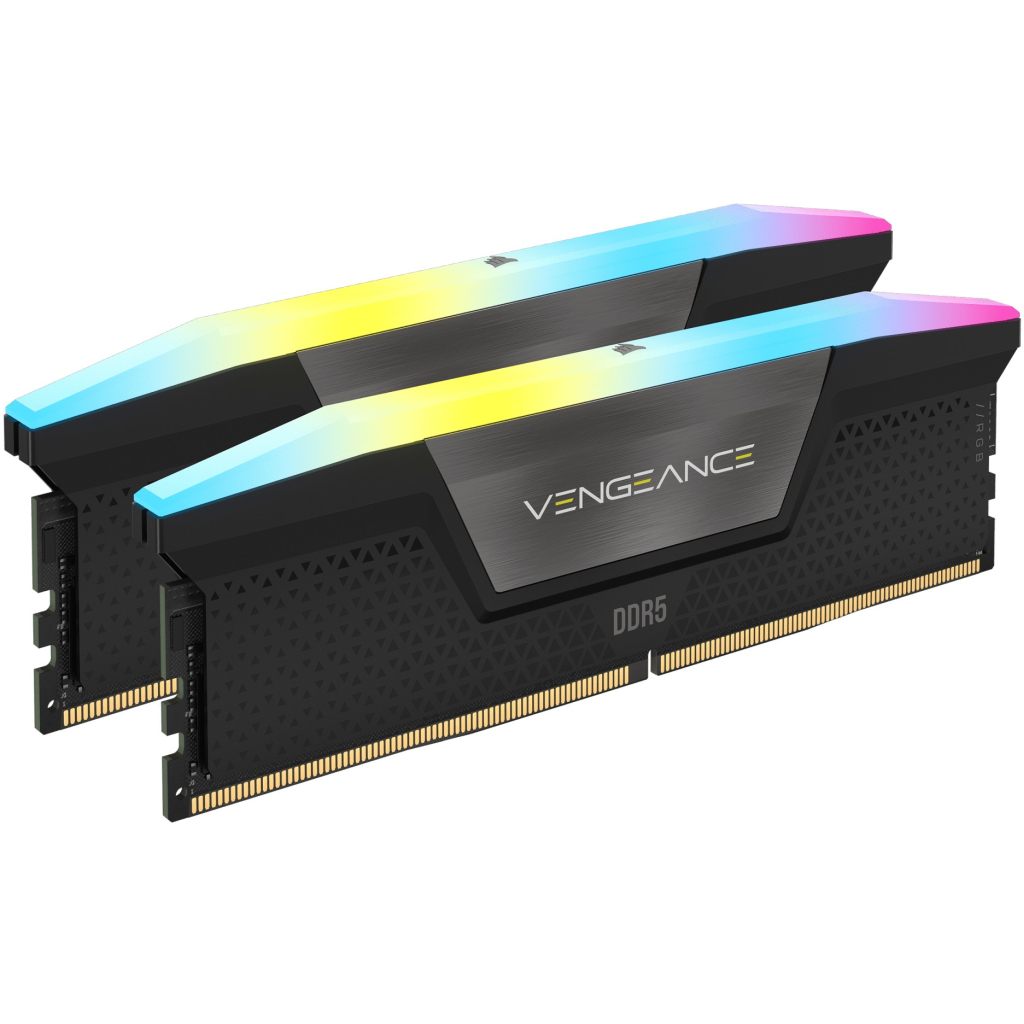 Модуль пам'яті для комп'ютера DDR5 32GB (2x16GB) 7200 MHz Vengeance RGB Corsair (CMH32GX5M2X7200C34) - зображення 3