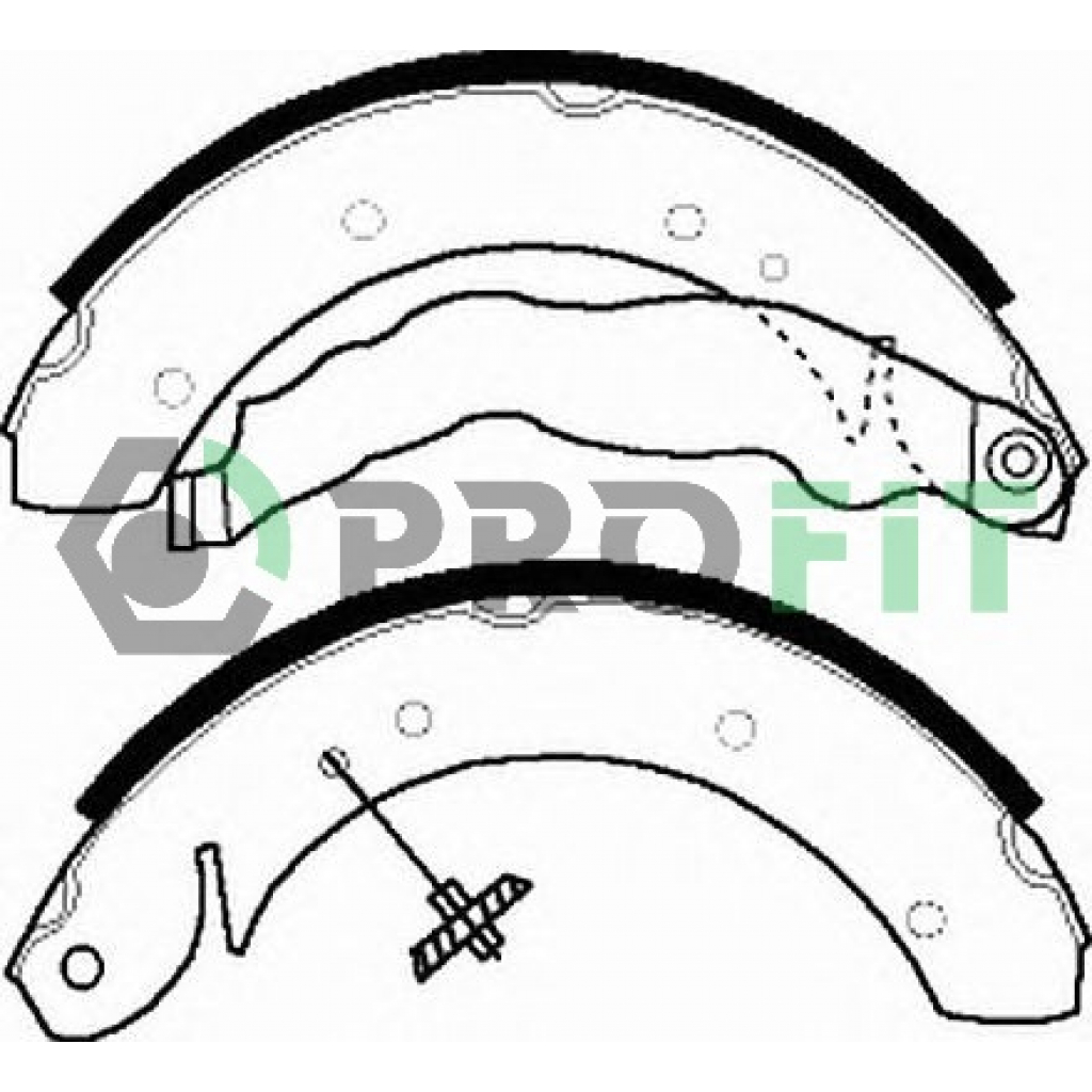 Гальмівні колодки Profit 5001-0447 - зображення 1