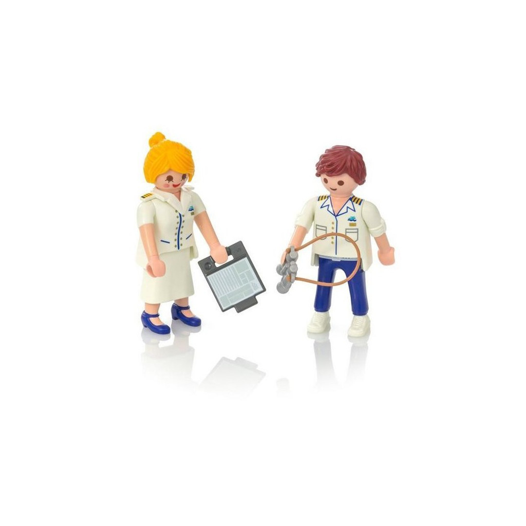Конструктор Playmobil Капітан круїзного корабля і помічниця (6081056) - зображення 3