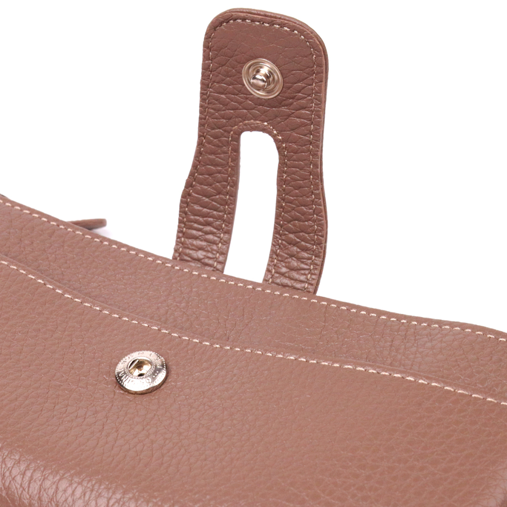 Гаманець Canpellini З натуральної шкіри Бежевий (21634) - зображення 5