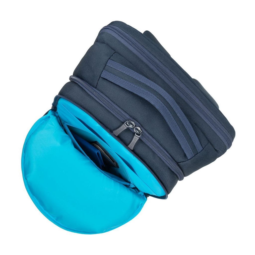 Рюкзак для ноутбука RivaCase 15.6" 7764 Ulsan Dark Blue (7764DarkBlue) - зображення 9