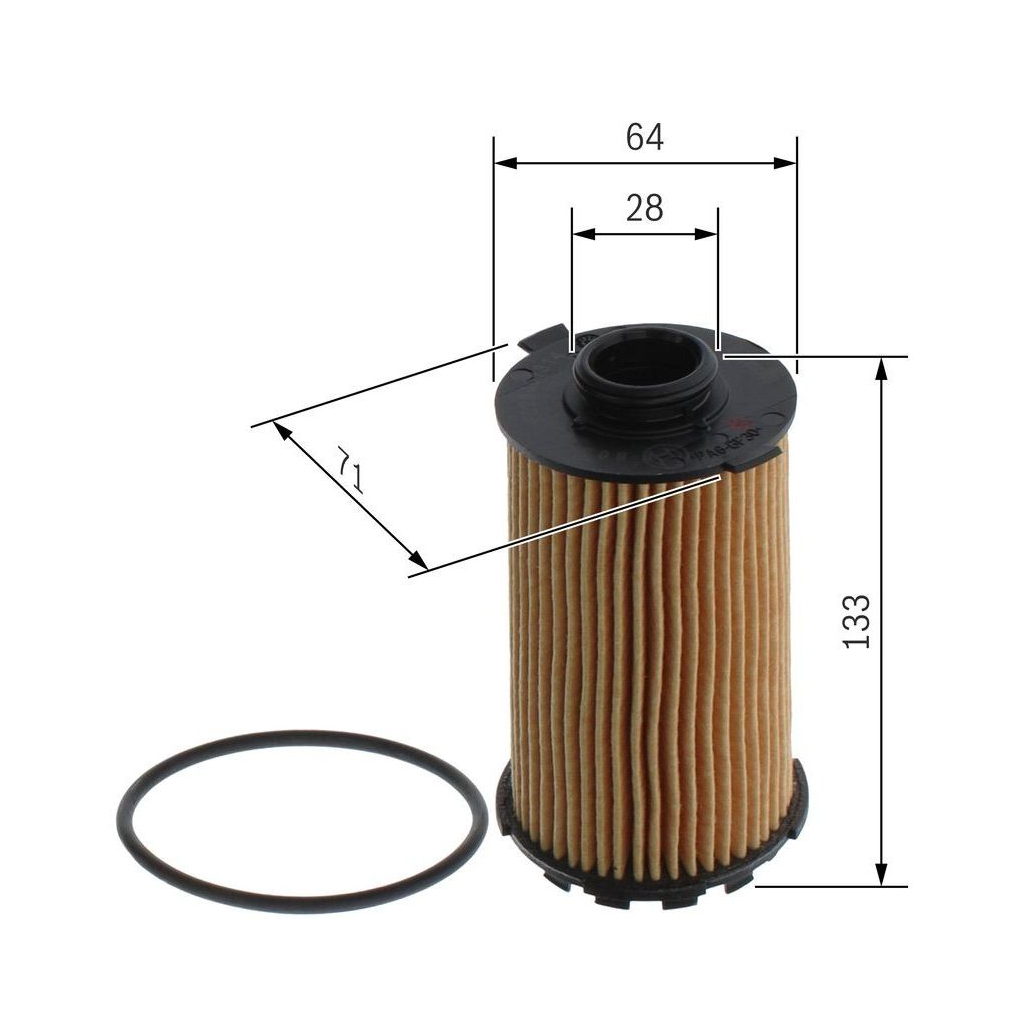 Фільтр масляний Bosch F026407314 - зображення 5