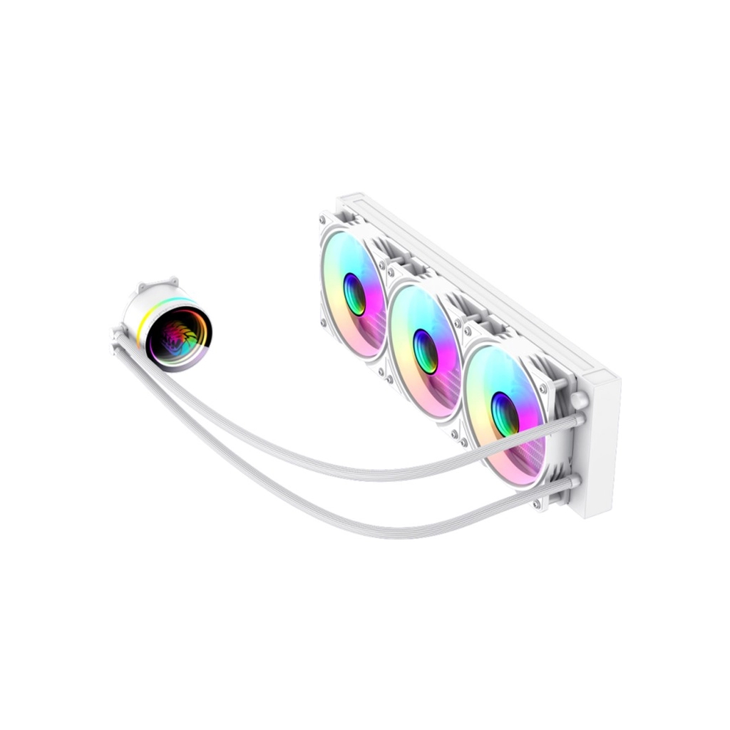 Система рідинного охолодження Gamemax IceBurg 360 Infinity WH - зображення 4