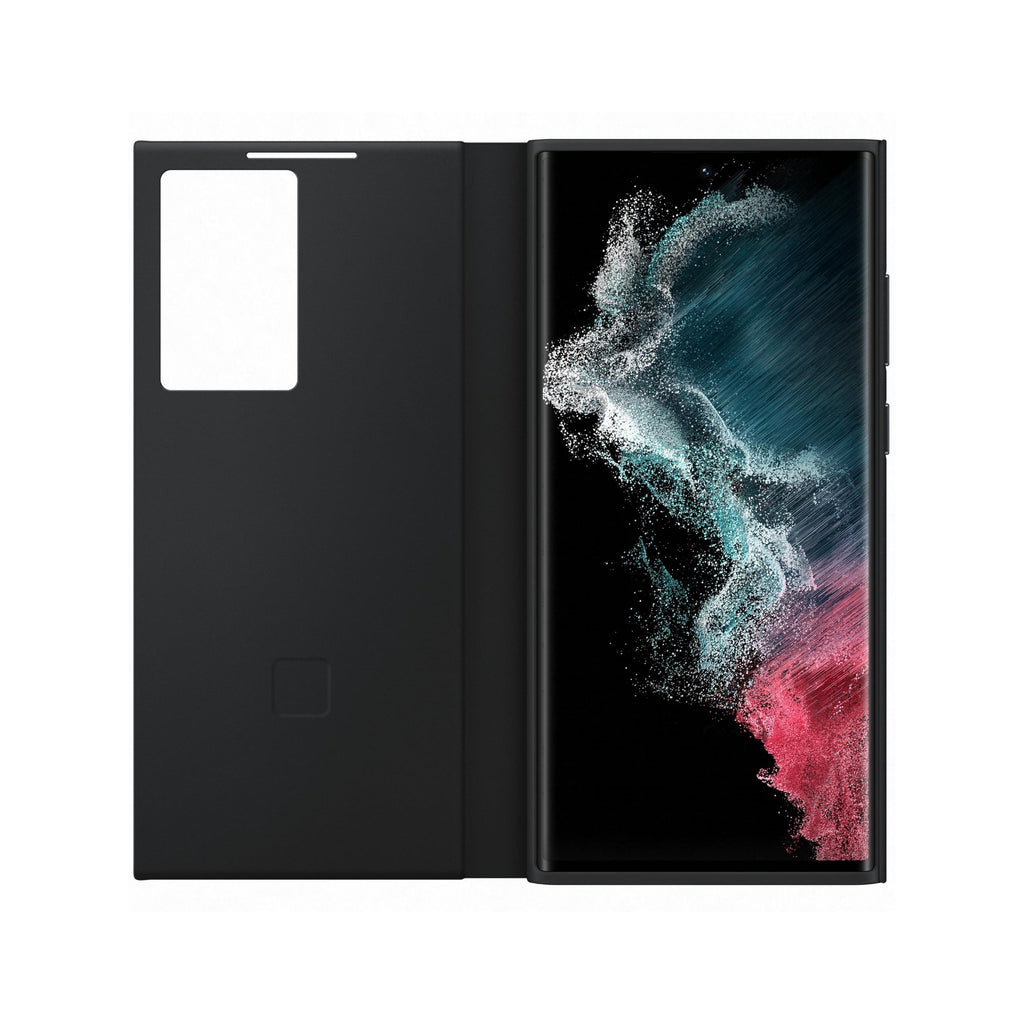 Чохол до мобільного телефона Samsung Smart Clear View Cover Galaxy S22 Ultra Black (EF-ZS908CBEGRU) - зображення 3