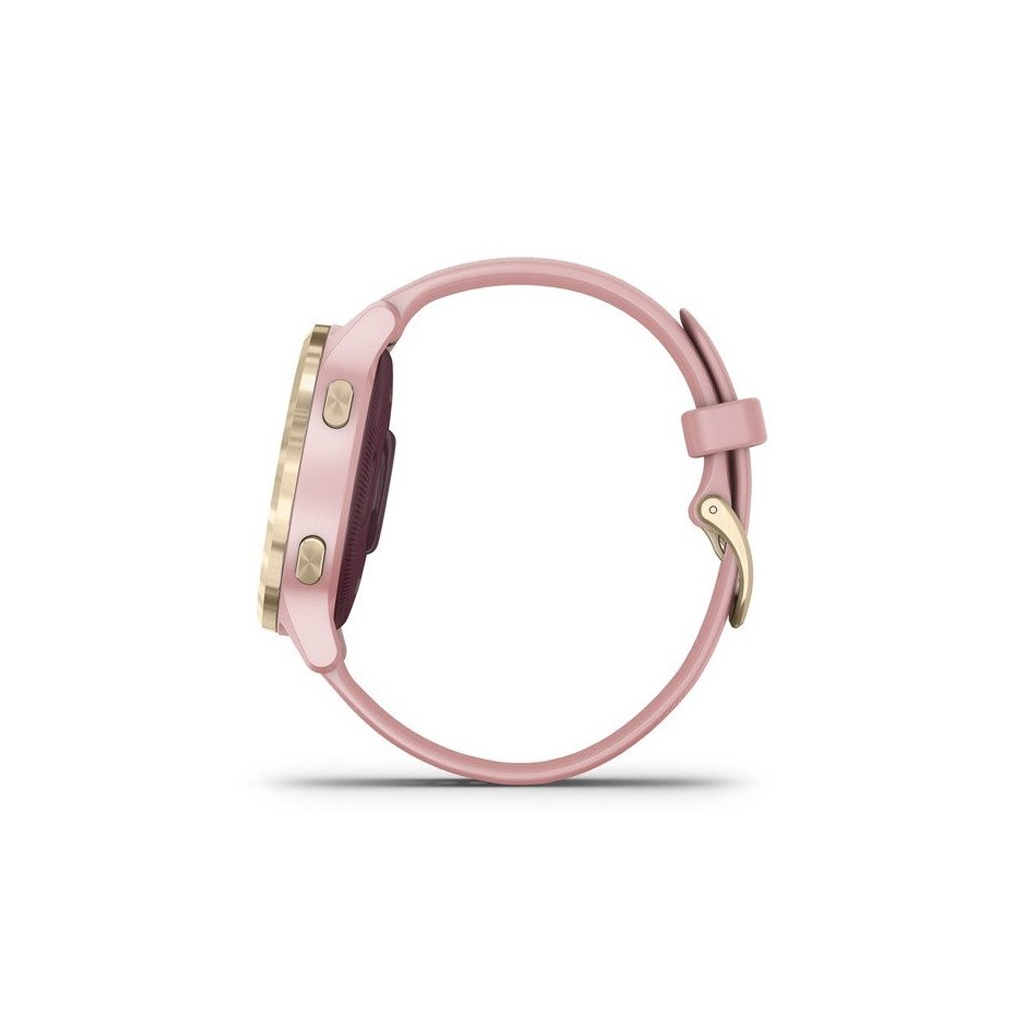 Смарт-годинник Garmin vivoactive 4S, Dust Rose/Light Gold (010-02172-33) - зображення 5