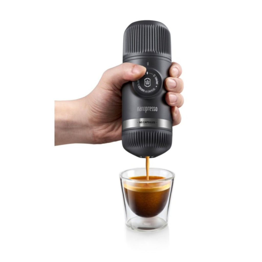 Кавоварка кемпінгова Wacaco Nanopresso+ з адаптером для капсули (WNANONS) - зображення 4