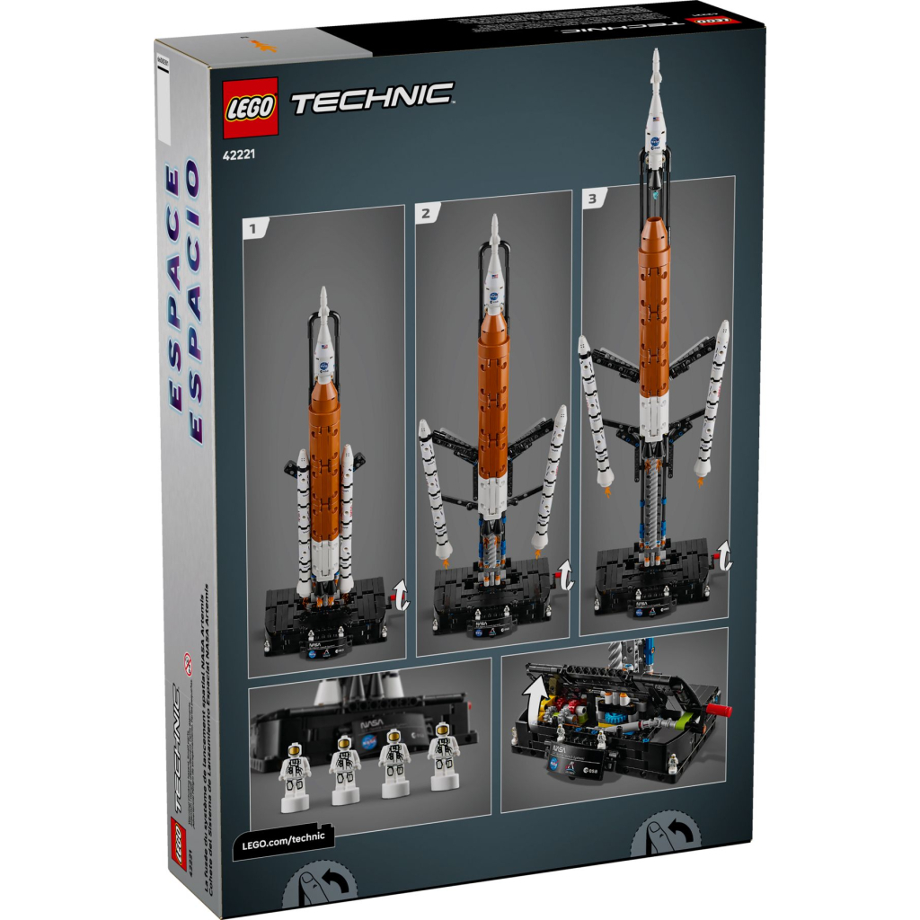 Конструктор LEGO Technic Ракета із системою космічного запуску NASA Artemis (42221) - зображення 9