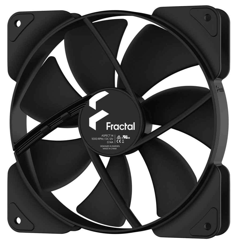 Кулер до корпусу Fractal Design Aspect 14 Black (FD-F-AS1-1401) - зображення 2