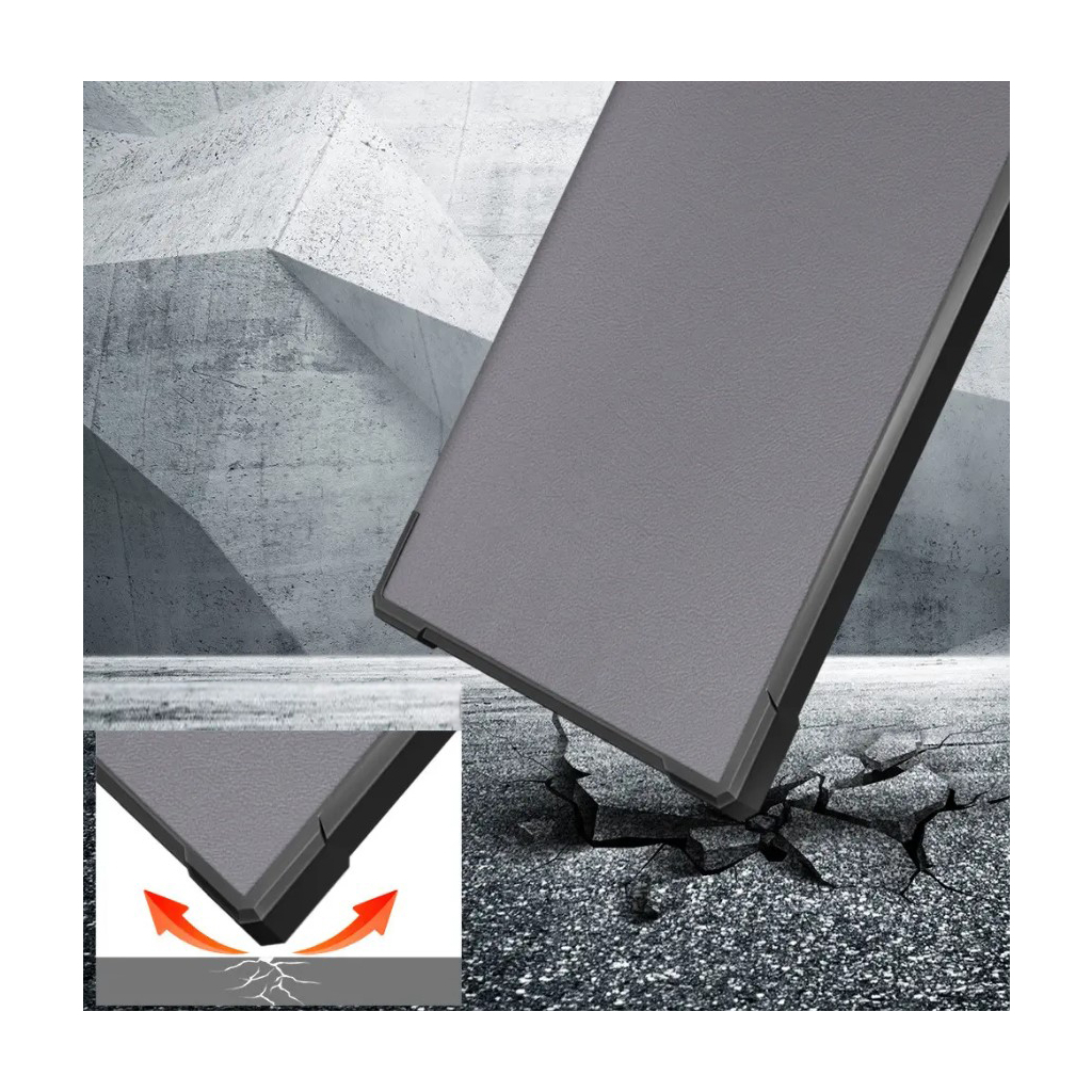 Чохол до електронної книги BeCover Ultra Slim Origami PocketBook 743G InkPad 4/InkPad Color 2/InkPad Color 3 (7.8") Gray (713087) - зображення 4