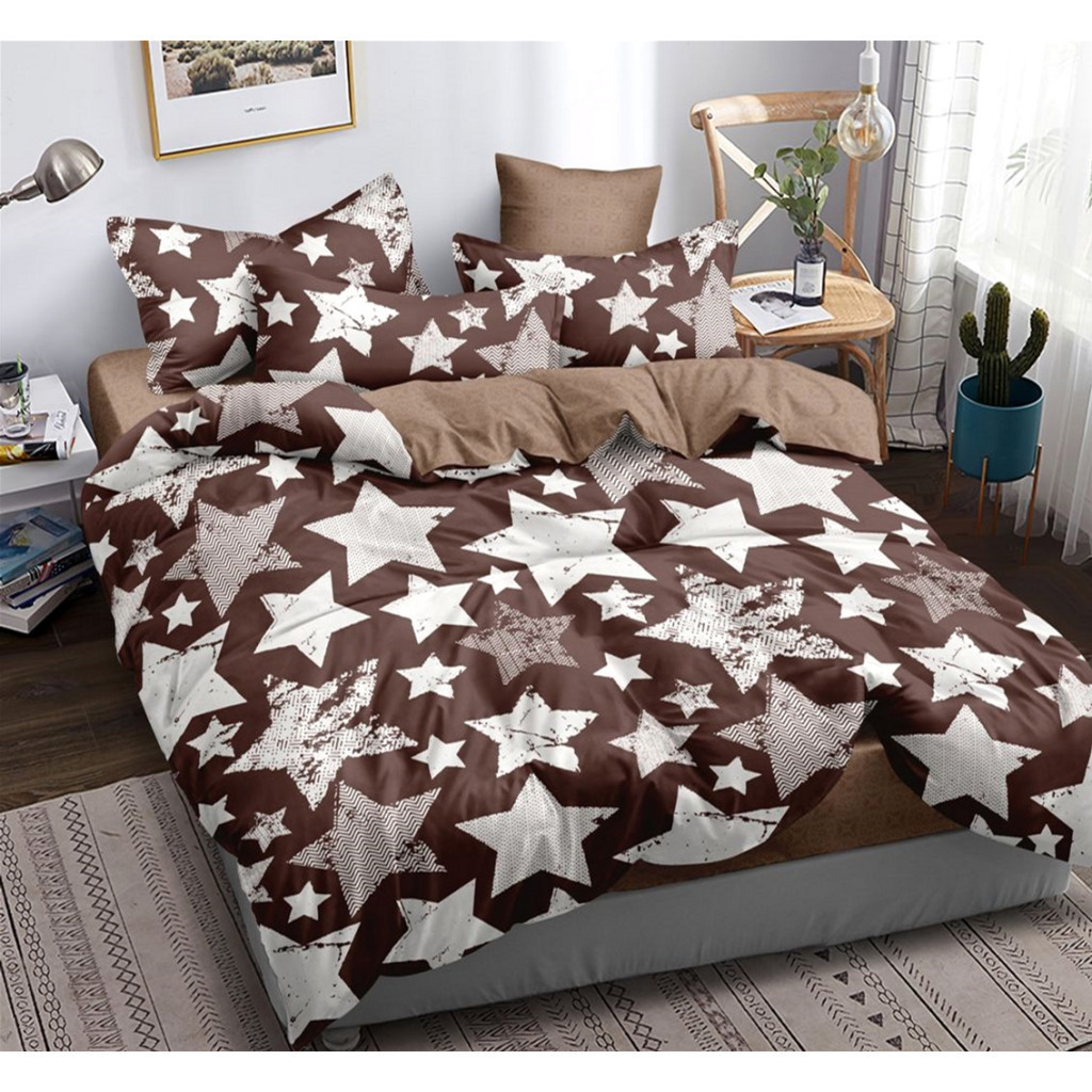 Простирадло MirSon Сатин Premium 22-1255 Arasari 180х220 см (2200002954402) - зображення 1