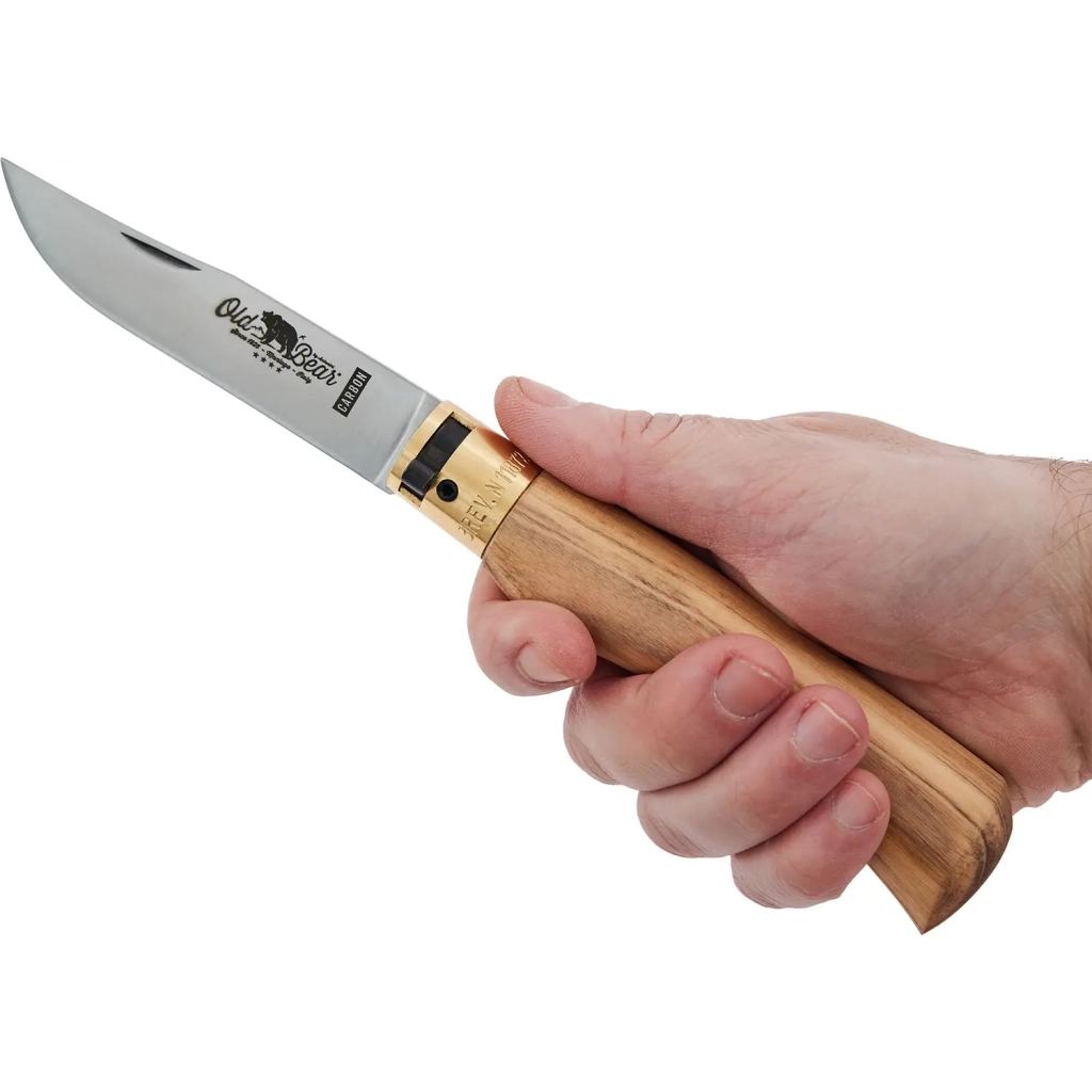 Ніж Old Bear Classic XL, C70 steel, Olive (9306/23_LU) - зображення 5