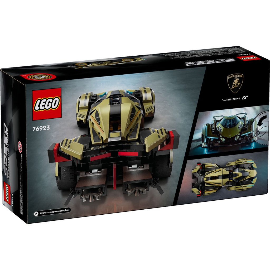 Конструктор LEGO Speed Champions Суперкар Lamborghini Lambo V12 Vision GT (76923) - зображення 8