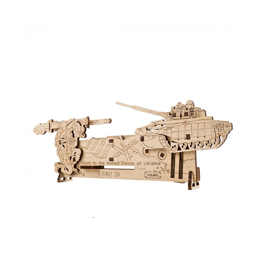 Конструктор Ugears Вистрілив – забув (6337307) - зображення 9