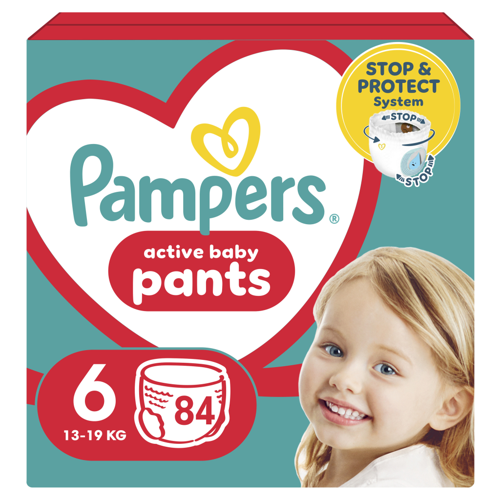 Підгузки Pampers трусики Pants Giant Розмір 6 (14-19 кг) 84 шт (8006540069530) - зображення 1