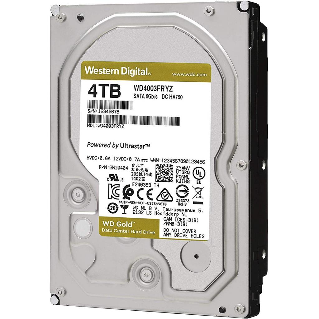 Жорсткий диск 3.5" 4TB WD (WD4003FRYZ) - зображення 2