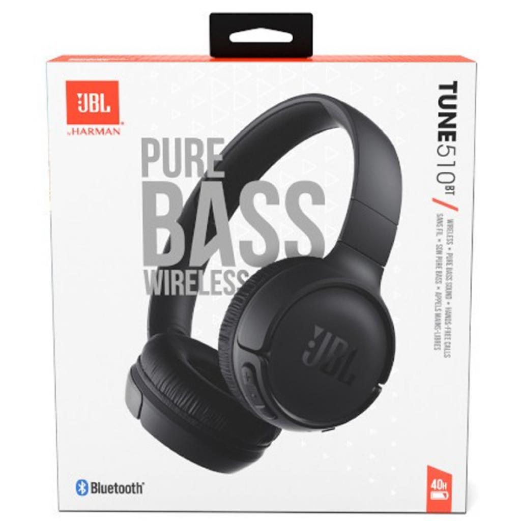 Навушники JBL Tune 510BT Black (JBLT510BTBLKEU) - зображення 8