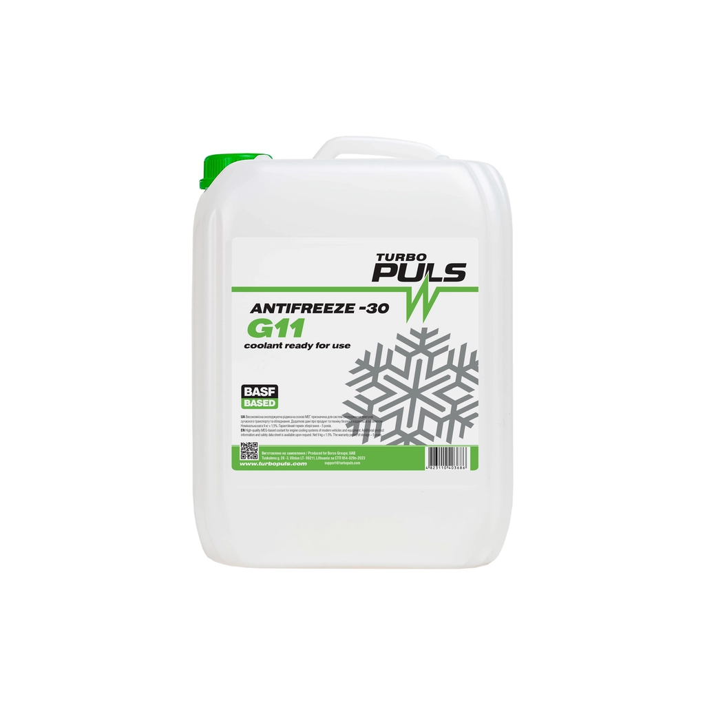 Антифриз TURBO PULS Super G11 зелений 9кг (4823110403686) - зображення 1