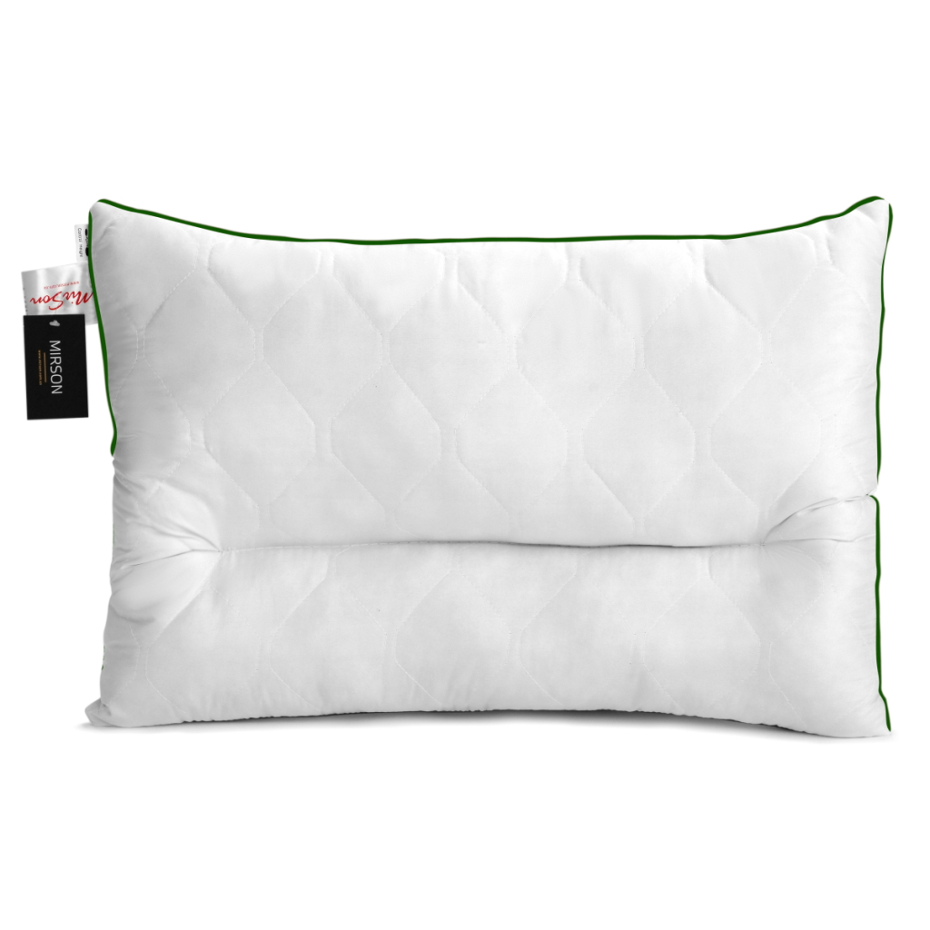 Подушка MirSon ортопедична Deluxe Eco Aloe Vera 180 Середня 50x70 см (2200000398512) - зображення 5