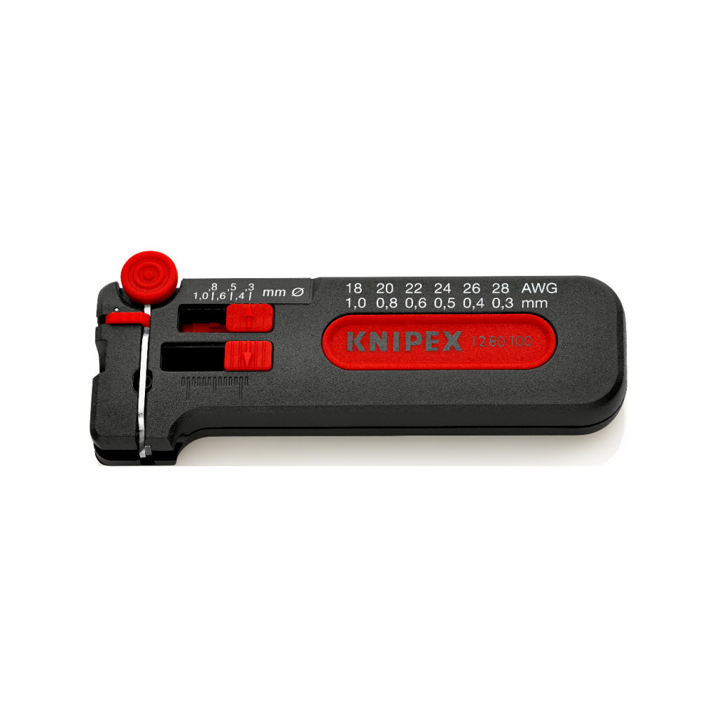 Знімач ізоляції KNIPEX Mini (12 80 100 SB) - зображення 1