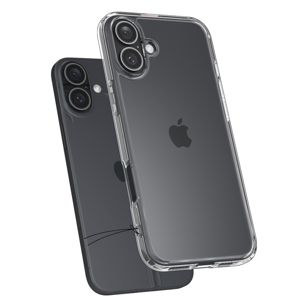 Чохол до мобільного телефона Spigen iPhone 16 Ultra Hybrid Crystal Clear (ACS08197) - зображення 7