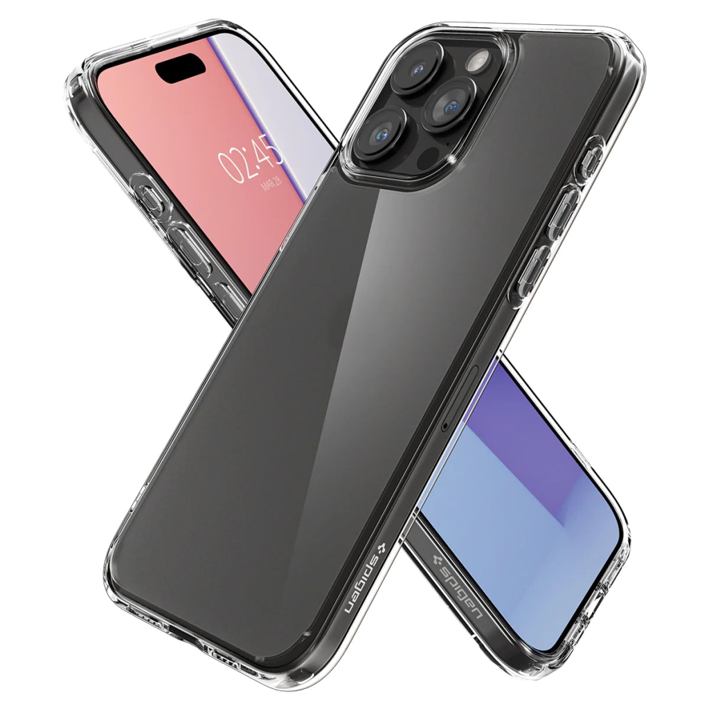 Чохол до мобільного телефона Spigen Apple iPhone 15 Pro Ultra Hybrid, Frost Clear (ACS06708) - зображення 2