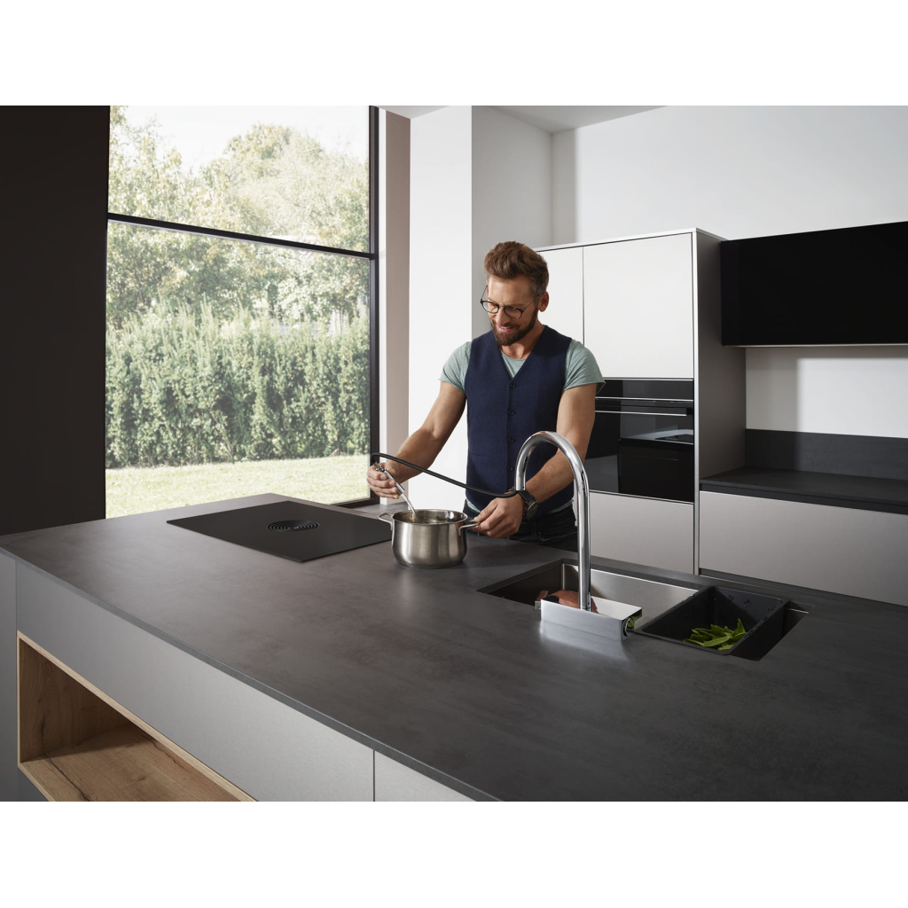 Змішувач Hansgrohe Aquno Select M81 , 22 см, хром (73837000) - зображення 2