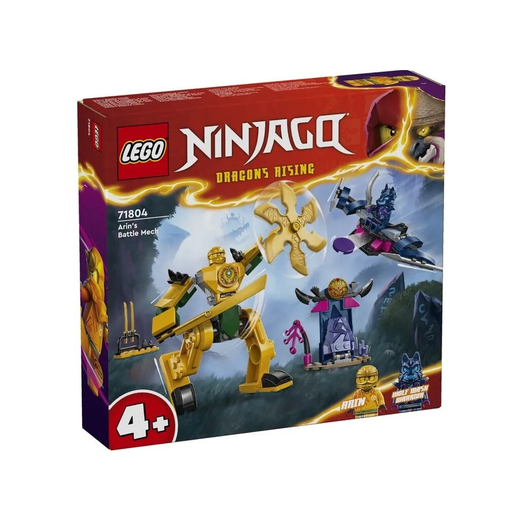 Конструктор LEGO NINJAGO Бойовий робот Аріна 104 деталей (71804) - зображення 1