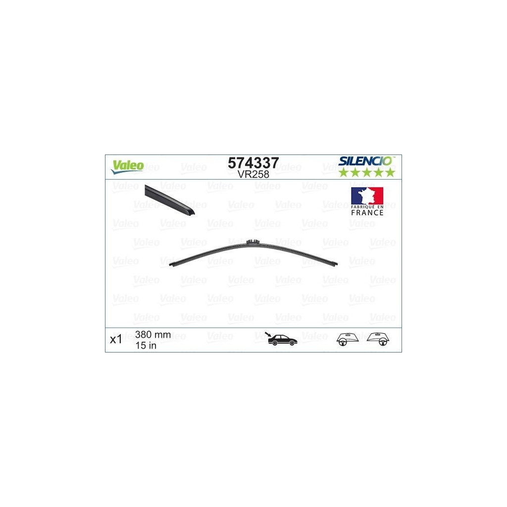 Щітка склоочисника Valeo 574337 - изображение 5