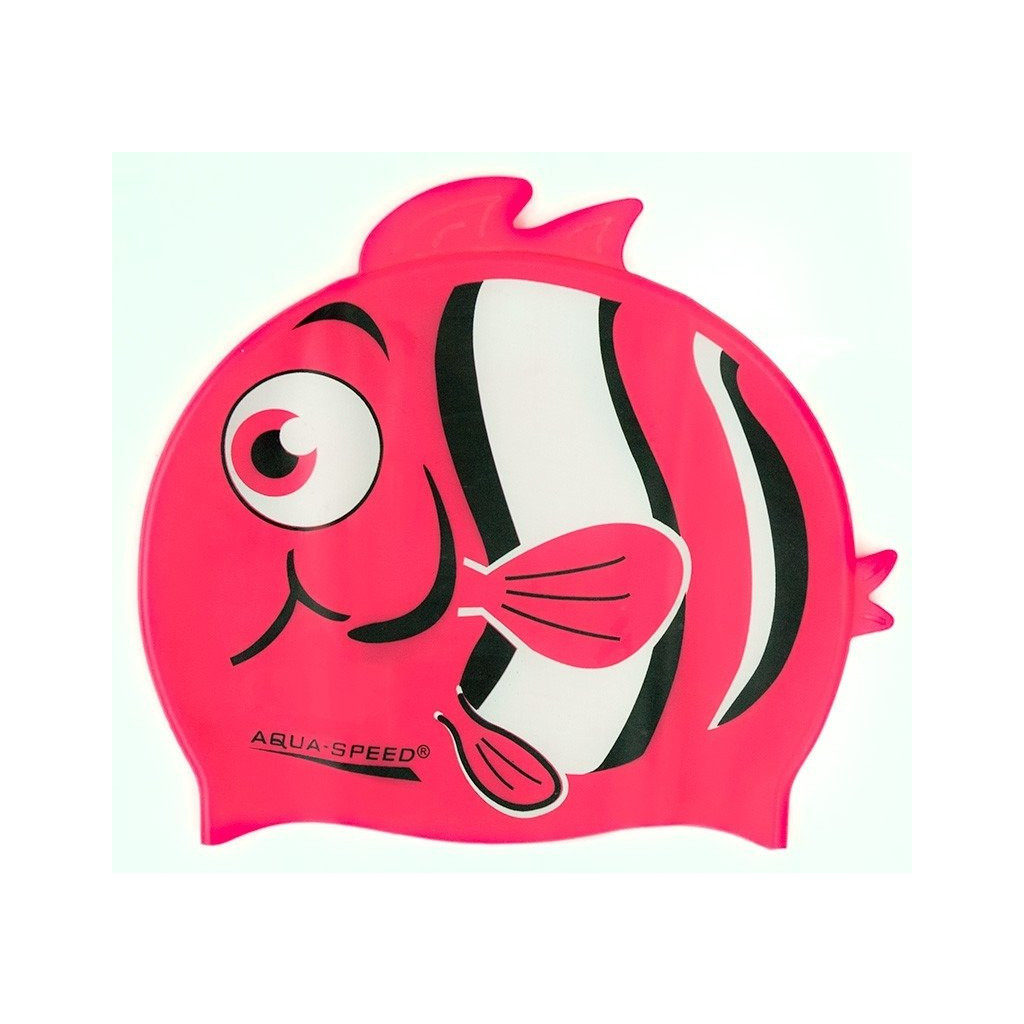 Шапка для плавання Aqua Speed Zoo 115-03-Nemo 5756 коралова рибка Діт OSFM (5908217657565) - зображення 1