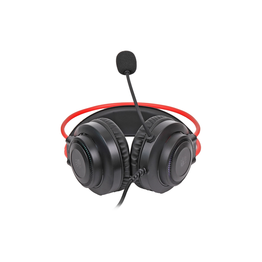 Навушники A4Tech Bloody G200S Black+Red - зображення 4