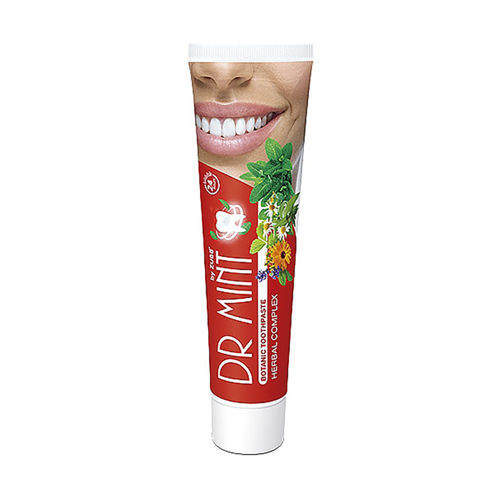 Зубна паста Dr. Mint By Zubb Комплекс трав 130 г (4820206212191) - зображення 1