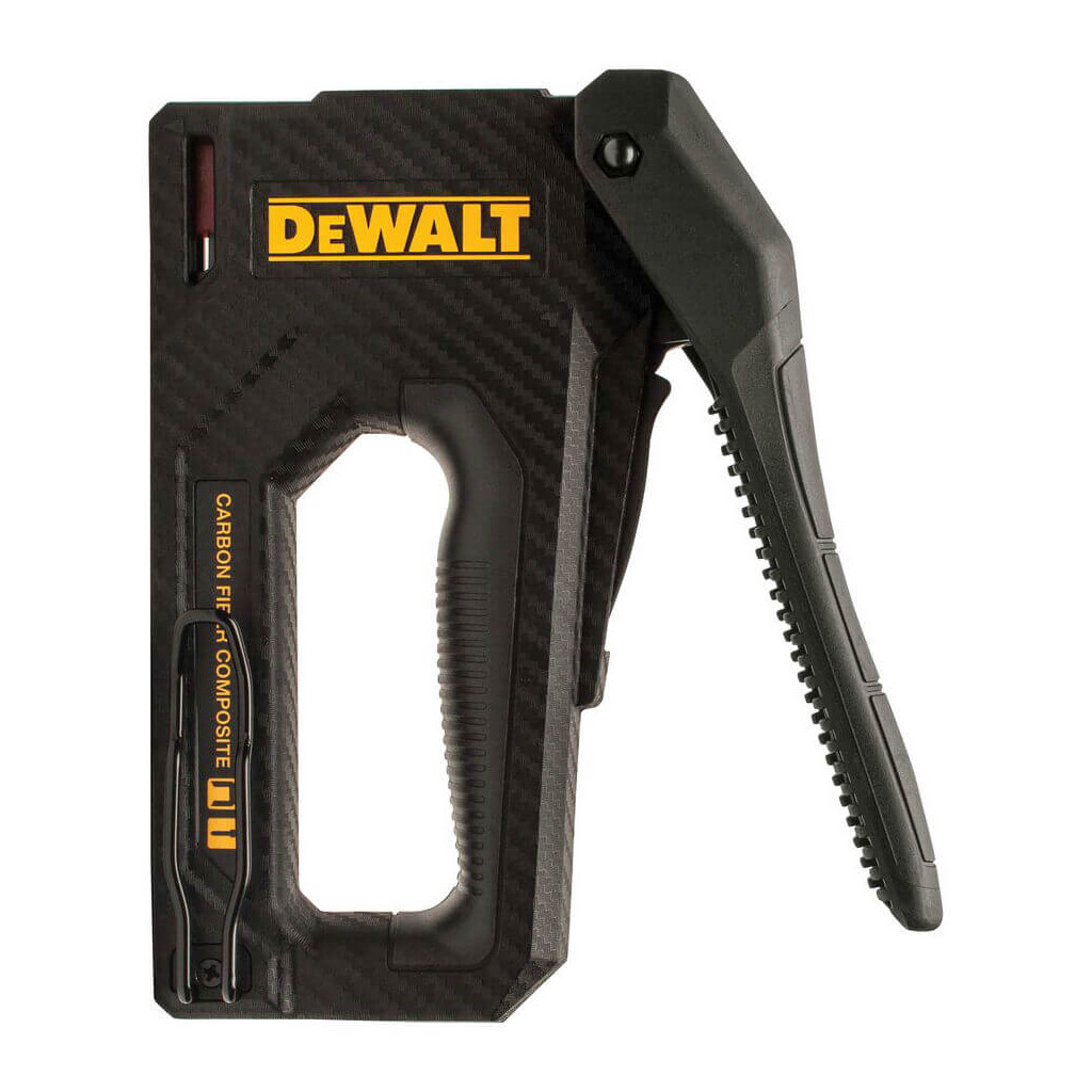 Степлер будівельний DeWALT CARBON FIBRE для скоб типу "G" 6-14мм, цвяхів типу "J" 12, 15мм. (DWHT80276-0) - зображення 2
