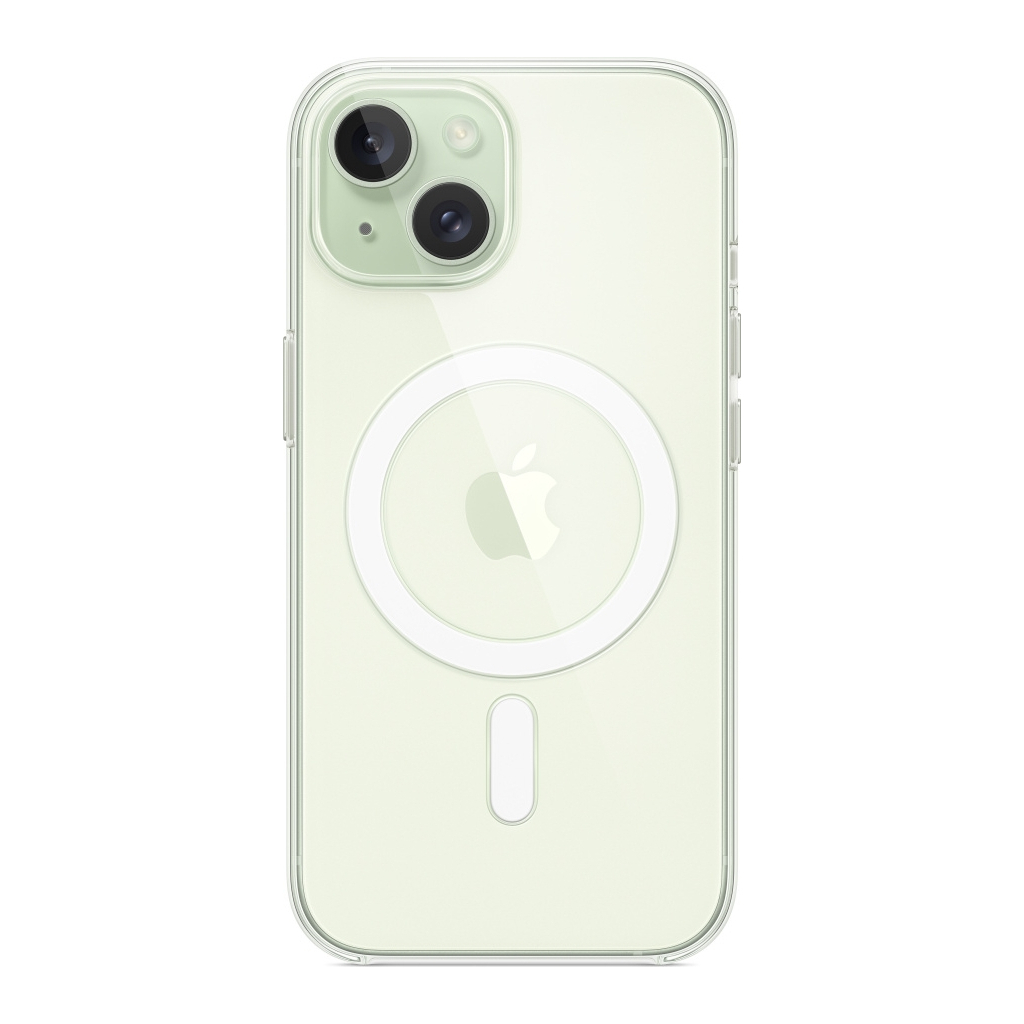 Чохол до мобільного телефона Apple iPhone 15 Clear Case with MagSafe (MT203ZM/A) - зображення 4