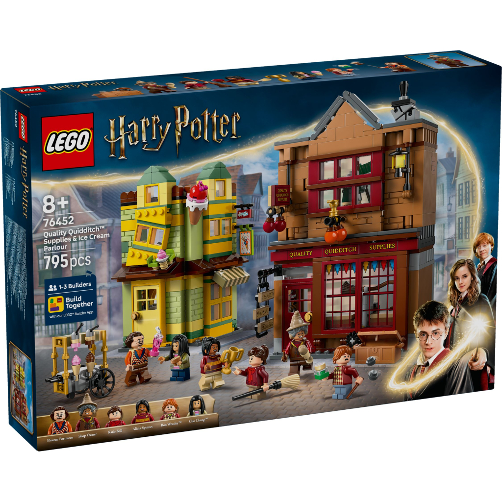 Конструктор LEGO Harry Potter Якісні товари для квідичу та кафе з морозивом (76452) - зображення 1