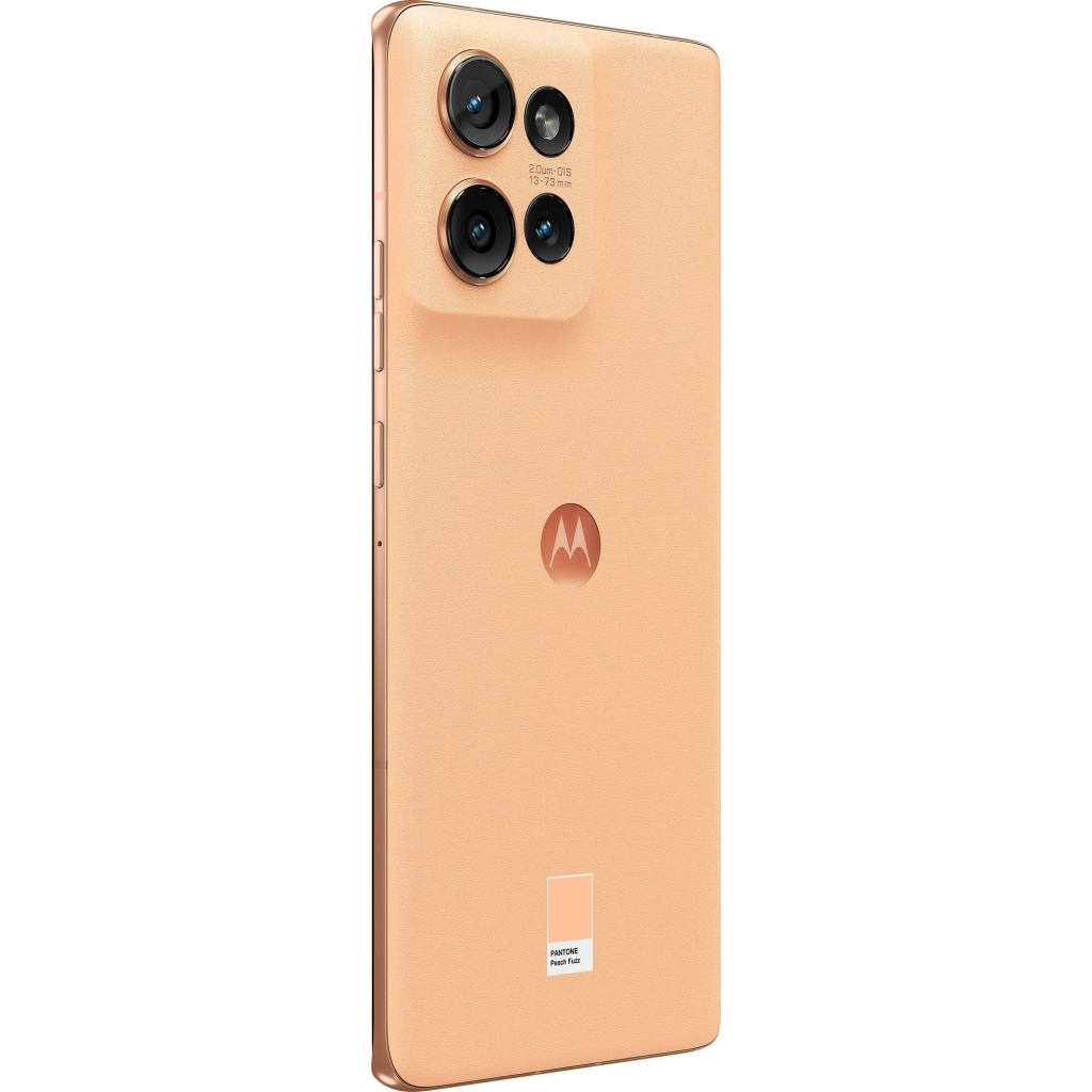 Мобільний телефон Motorola Edge 50 12/512GB Peach Fuzz (PB2U0011RS) - зображення 7