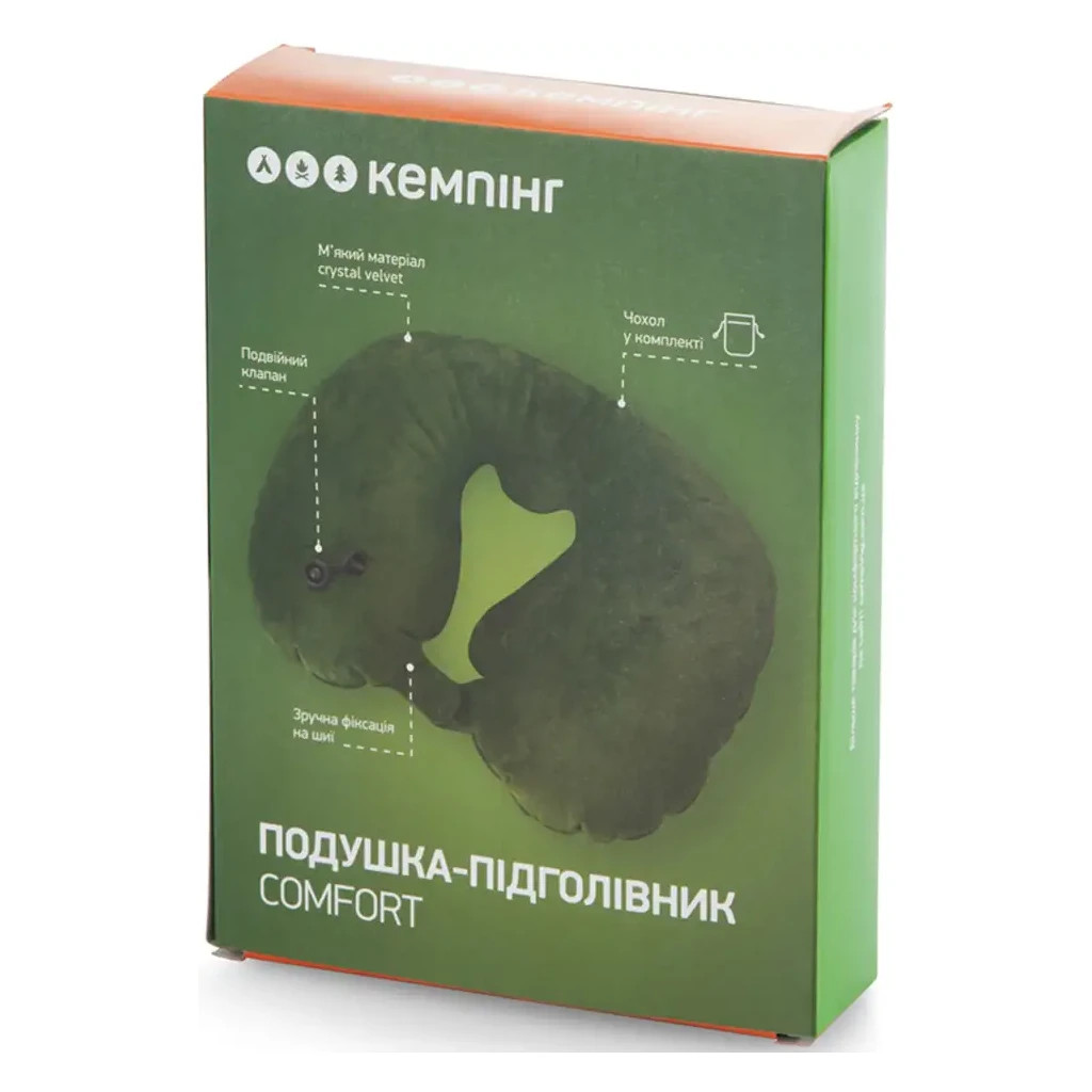 Туристична подушка Кемпінг Comfort (4823082715848) - изображение 7