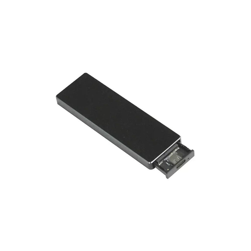 Кишеня зовнішня AgeStar M2 SATANVME metal black (31UBVS6C (Black)) - зображення 2