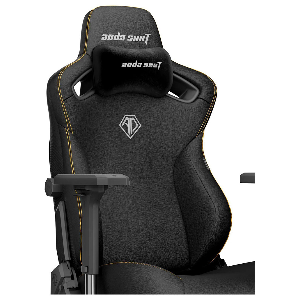 Крісло ігрове Anda Seat Kaiser 3 Size XL Black (AD12YDC-XL-01-B-PV/C) - зображення 7