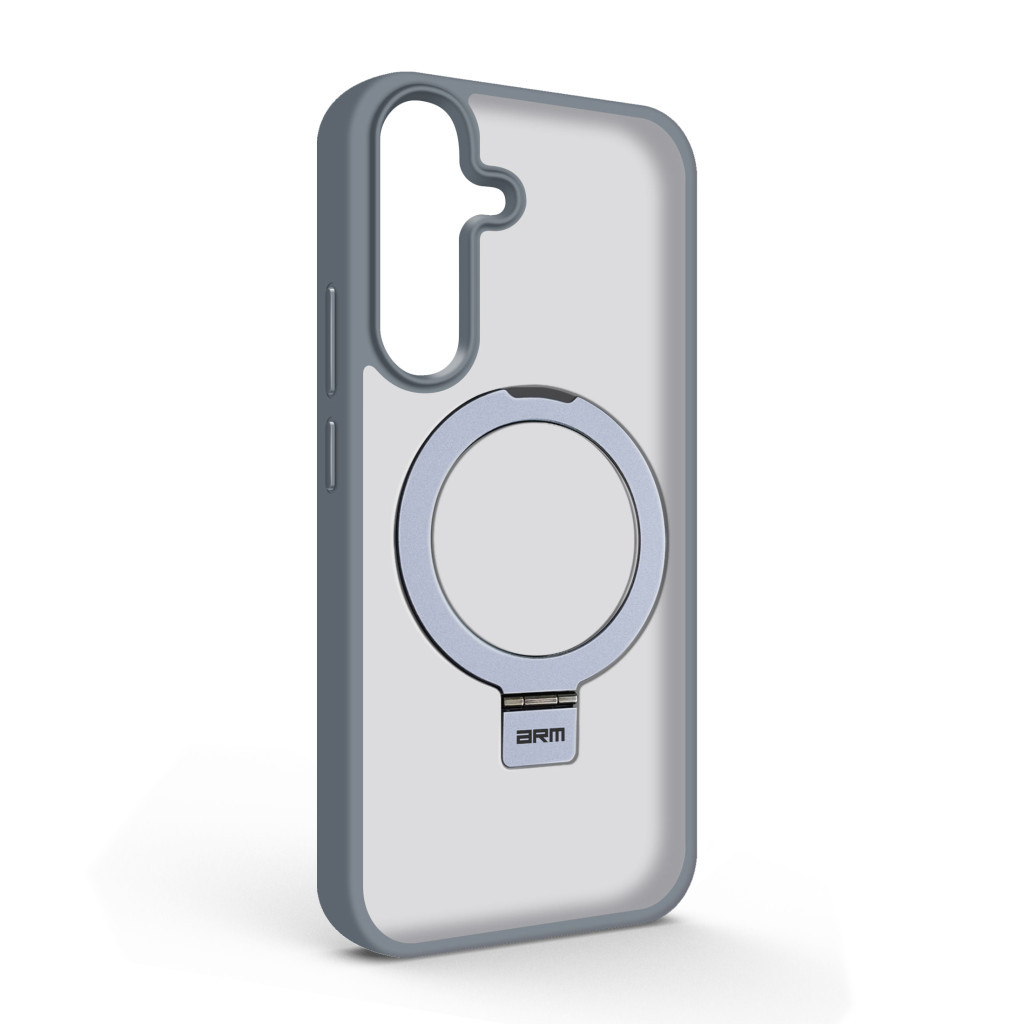 Чохол до мобільного телефона Armorstandart Unit Stand Samsung S24 Grey (ARM74907) - зображення 1
