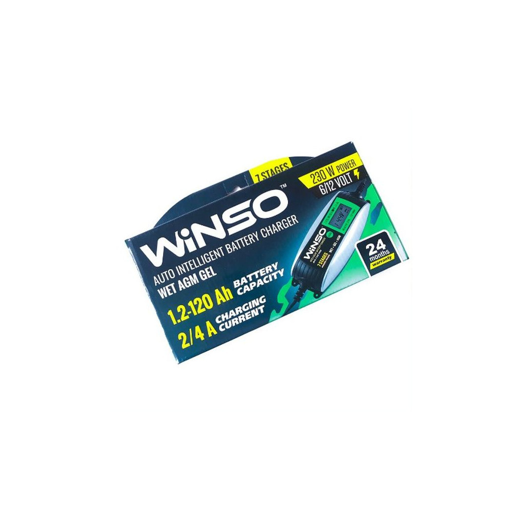 Зарядний пристрій для автомобільного акумулятора WINSO 139700 - зображення 4