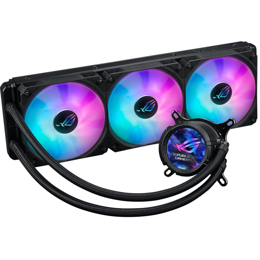 Система рідинного охолодження ASUS ROG Strix LC III 360 ARGB LCD (90RC00W1-M0UAY0) - зображення 2