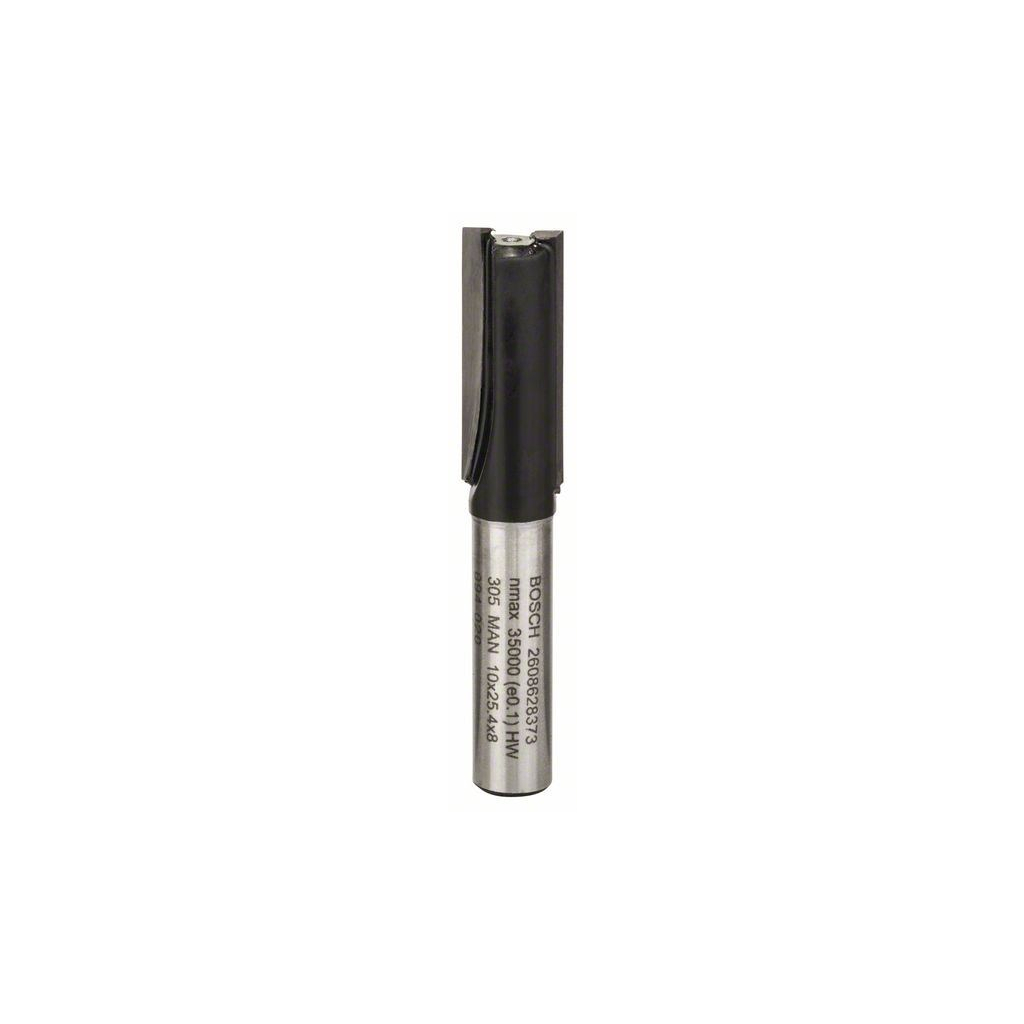 Фреза Bosch Professional пазова з двома лезами, Std, S8, D10, L25.4 (2.608.628.373) - зображення 2