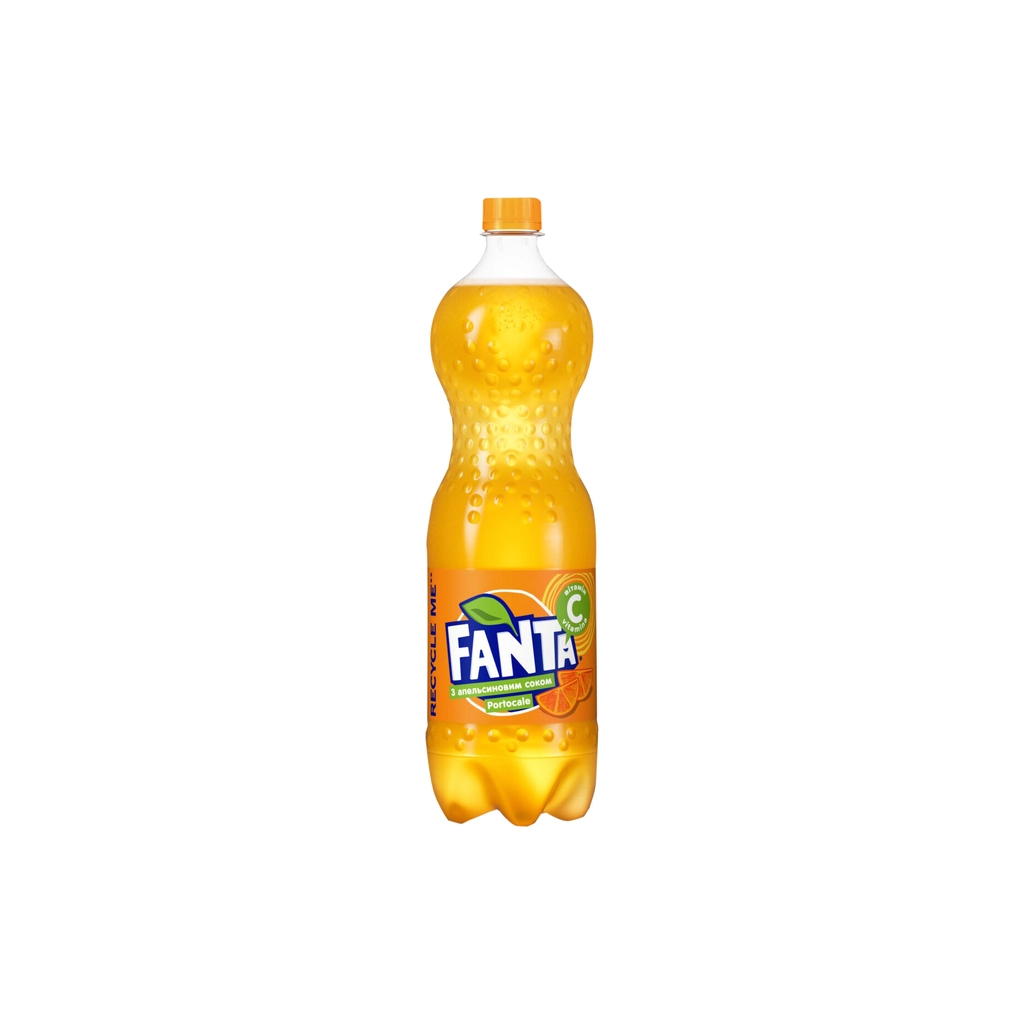 Напій Fanta Безалкогольний сильногазований соковмісний Апельсин 1.75 л (5449000132499) - зображення 1